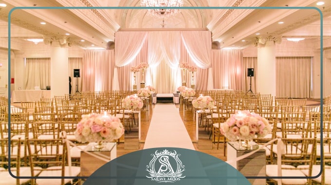 هزینه رزرو بهترین تالار عروسی اصفهان چقدر است؟