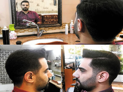 آرایشگاه مردانه جهانشهر