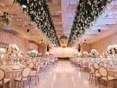 تالار پذیرایی مجلل گلها