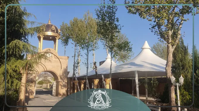 بهترین باغ تالار تبریز
