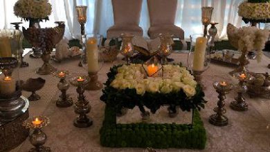 سفره عقد و کلبه عروس شیرین بانو