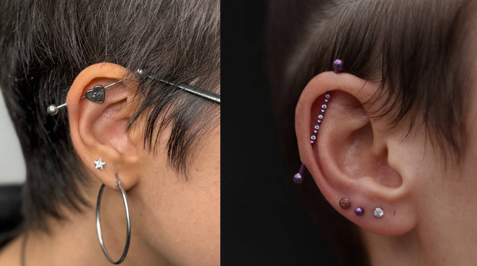 پیرسینگ آیریس